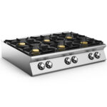 MARENO 6-BURNER GAS HOB TOP NC912G44