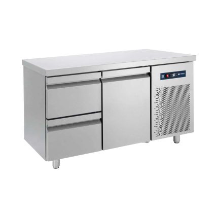 BAMBAS Ψυγείο Πάγκος Συντήρηση Με 1 Διπλή Συρταριέρα και 1 Πόρτα GN