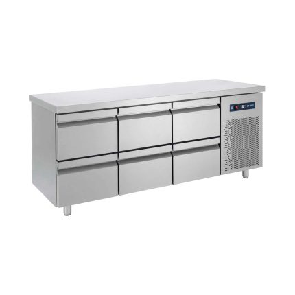 BAMBAS Ψυγείο Πάγκος Συντήρηση Με 6 Συρτάρια πλάτος 60εκ