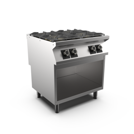 MARENO 4 εστίες αερίου σε ανοιχτή βάση