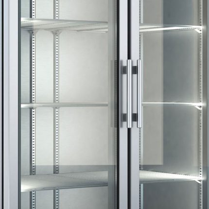 BAMBAS Θάλαμος βιτρίνα λευκός συντήρηση 2 πόρτες τζαμιού - Image 3