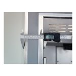 BAMBAS Θάλαμος βιτρίνα λευκός συντήρηση 2 πόρτες τζαμιού - Image 2